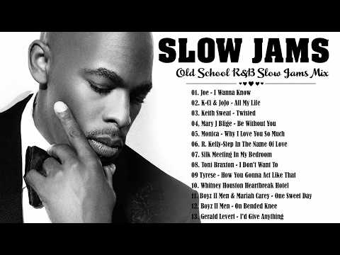 Best 80's & 90's R&B Slow Jam Mix - Brian McKnight, Boyz II Men, Kc & Jojo, R Kelly, Mariah Carey