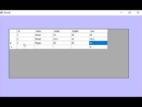 Visual Basic.net: how to calculate third column in a datagridview as product of two other columns