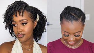 💙💙Trendy &Cute  Natural hairstyles Compilation  2022