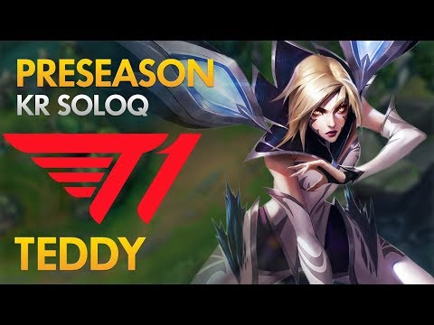 Preseason: T1 Teddy - Kai'Sa Bot Lane - KDA 16/2/9