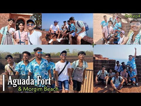 Kya yeh sach me fort hai ? | Aguada Fort & Morgim Beach ( Rassian beach ) Goa Ep4