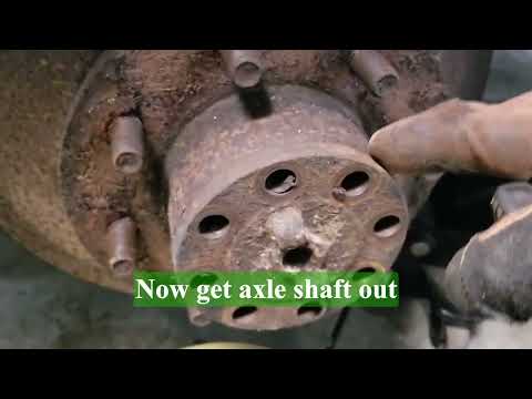 GM 14 Bolt full floating axle seal replacement -sub