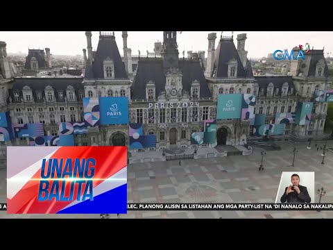 Paris, France, patuloy ang paghahanda para sa 2024 Olympics UB