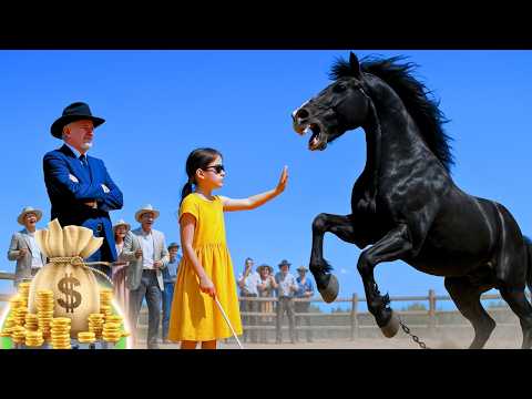 UNA CHICA CIEGA ACEPTÓ MONTAR EL CABALLO MÁS PELIGROSO...