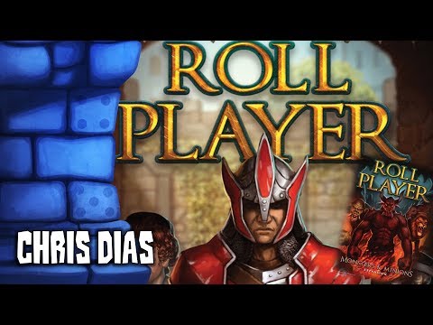 Roll Player with Monsters & Minions Review (with comparisons to Azul & Sagrada) with Chris Dias