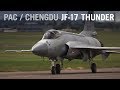 PAC/Chengdu JF-17 Thunder Flies over Paris Air ...