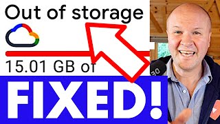 How to fix your Google storage space forever... for free!