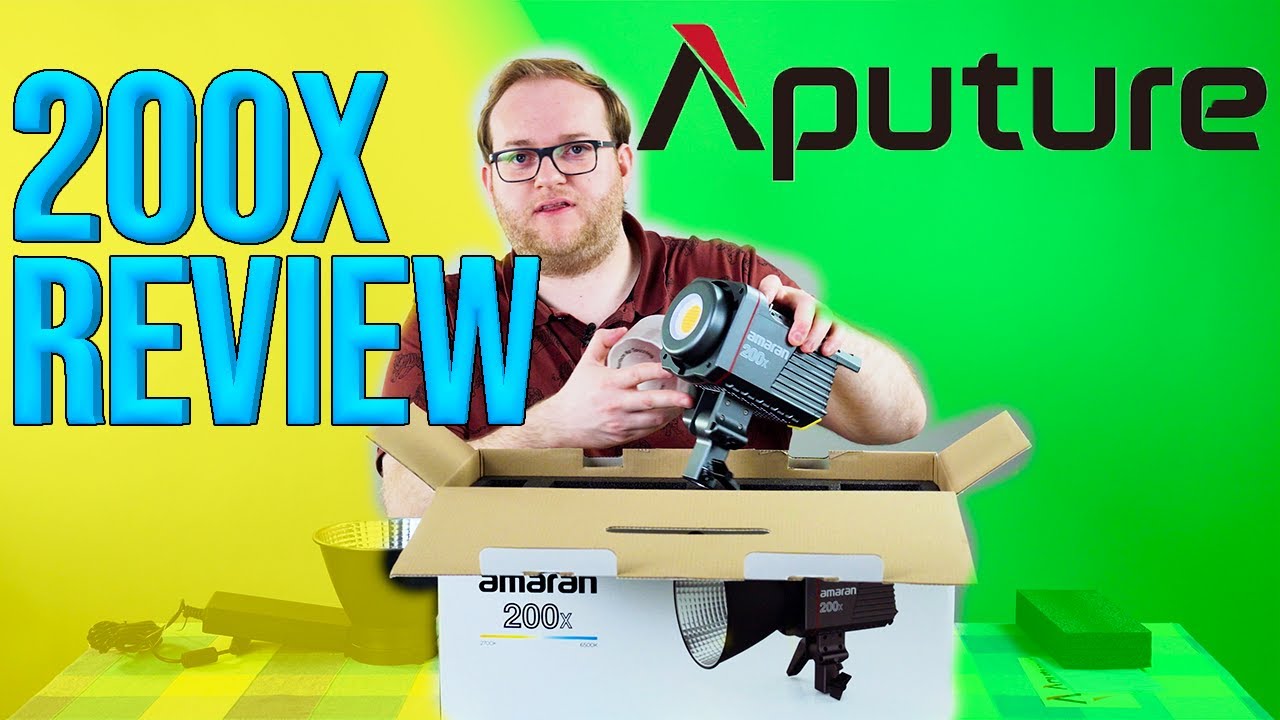 Unboxing the Aputure Amaran 200x LED video light - Incredible value and power