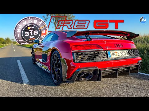 NEW! Audi R8 GT | 0-318 km/h acceleration🏁 | Automann in 4K