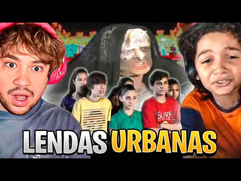 COLOQUEI MEU SOBRINHO PRA ASSISTIR LENDAS URBANAS!