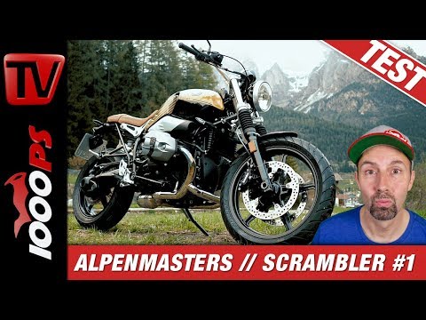 BMW R nineT Scrambler Test - Alpenmasters Vergleich - Scrambler 1/4