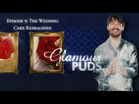 Tower of Desserts, Wedding Cake Icing & Champagne Pearls | Glamour Puds S1 Ep9 with Eric Lanlard