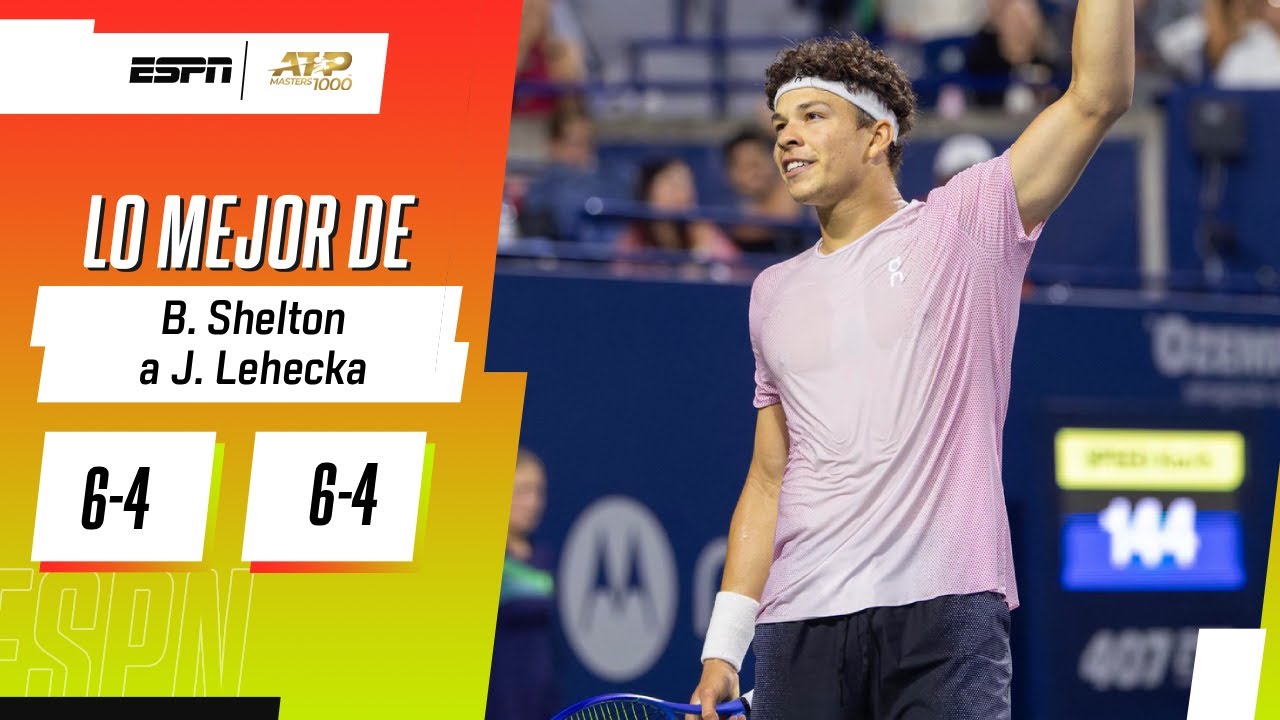 SE VIENE UN PARTIDAZO: SHELTON GANÓ Y EN CUARTOS SE ENFRENTARÁ A ZVEREV | RESUMEN