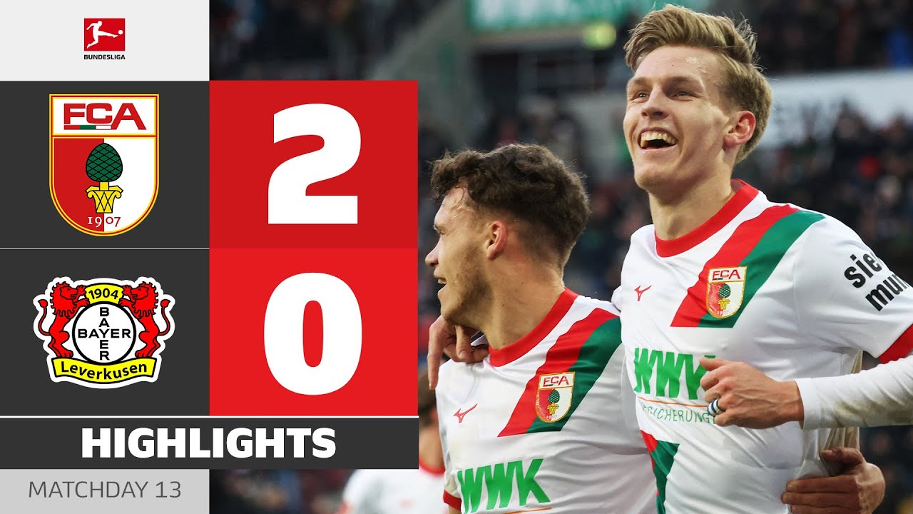 Augsburg vs Bayer 04 Leverkusen Highlights