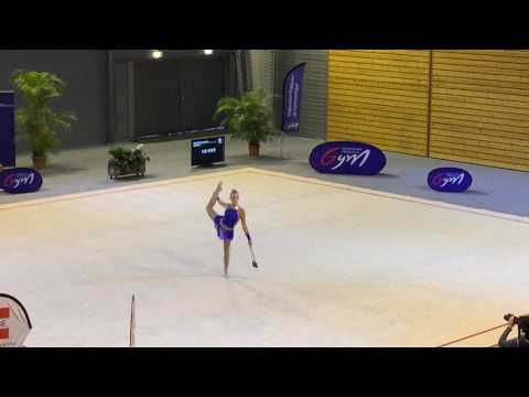 Charline Singer massues - Nat B 18 ans et + - France Chambéry 2017