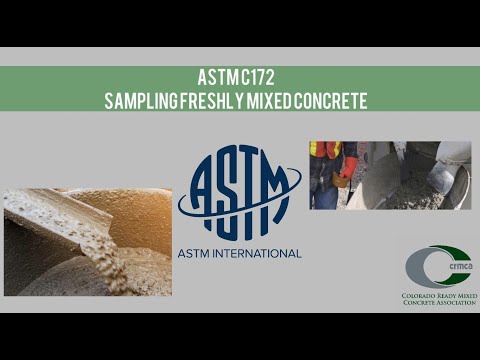 ACI Field 1 - ASTM C172 Sampling Freshly Mixed Concrete - CRMCA Online Concrete Procedures (v2-2022)