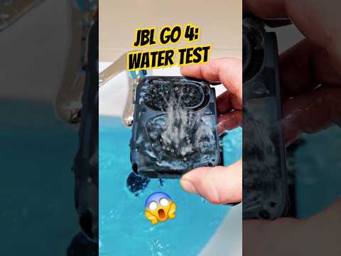 JBL Go 4: Extreme Water Test 🔊💦