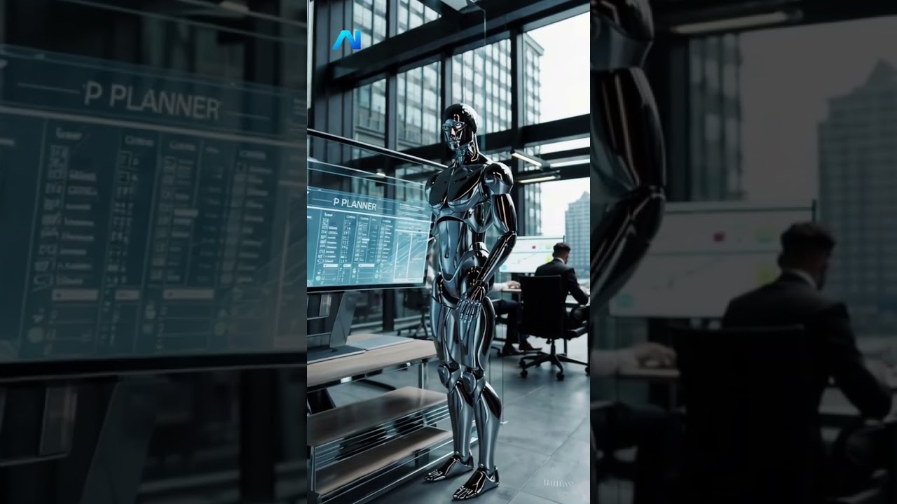 Efficient Robot Prepares for FLAWLESS Project Management! #AI #Robotics #YouTubeShorts