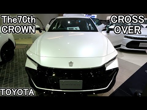 【話題のトヨタクラウンクロスオーバー70周年記念モデルZ The70thのリアル】TOYOTA　CROWN 　CROSSOVER Z 内装 外装 装備 特長 走行性能( PART 2)