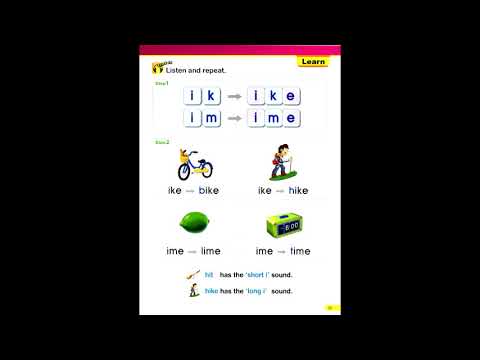 Smart Phonics 3 Unit 3 long vowel i track 9 and track 10