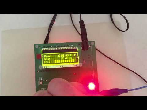 AD9833 DDS Based Resonance Meter for TESLA Coils and Function Generator (Software Configurable)