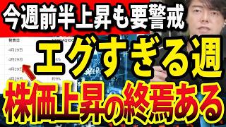 【超重要】日経先物上昇6万円突破もこのイベント要警戒！米国NASDAQ株の上昇終焉もある？