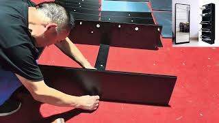 1200403 Watch Us Assemble a 1.78m Mirror Shoe Cabinet – So Easy! Installation Tips and Tricks