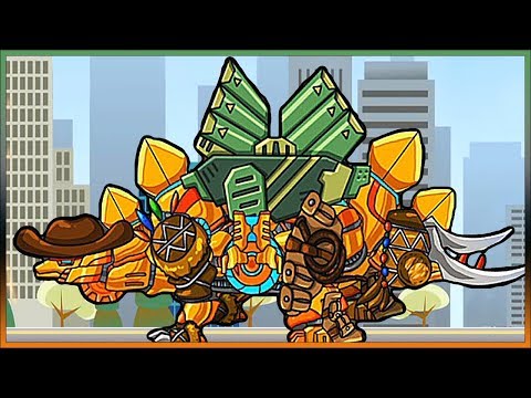 Robot Stego Gold | Assembly - Adventure - Battlefield | Full Game Play 1080 HD