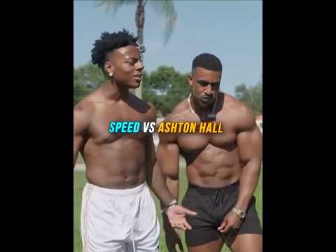 iShowSpeed VS Ashton Hall | Who’s Faster?! ⚡️