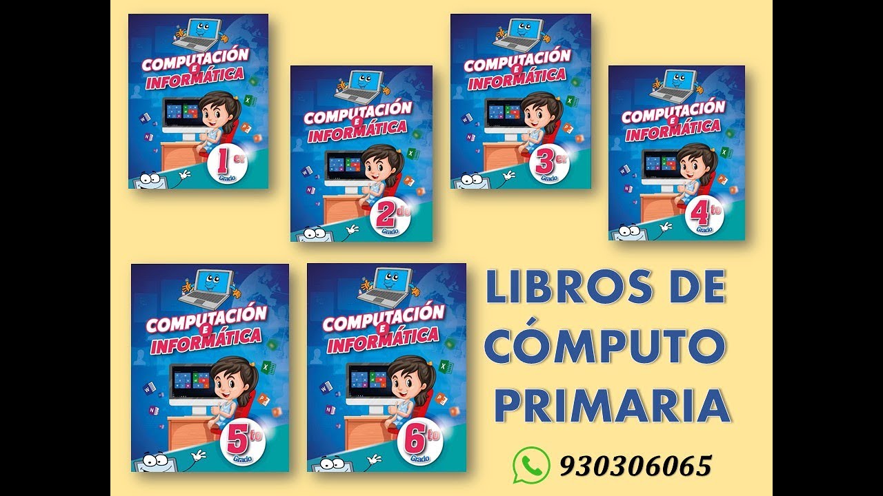 PACK 2 - LIBROS DE COMPUTACIÓN E INFORMÁTICA PARA PRIMARIA