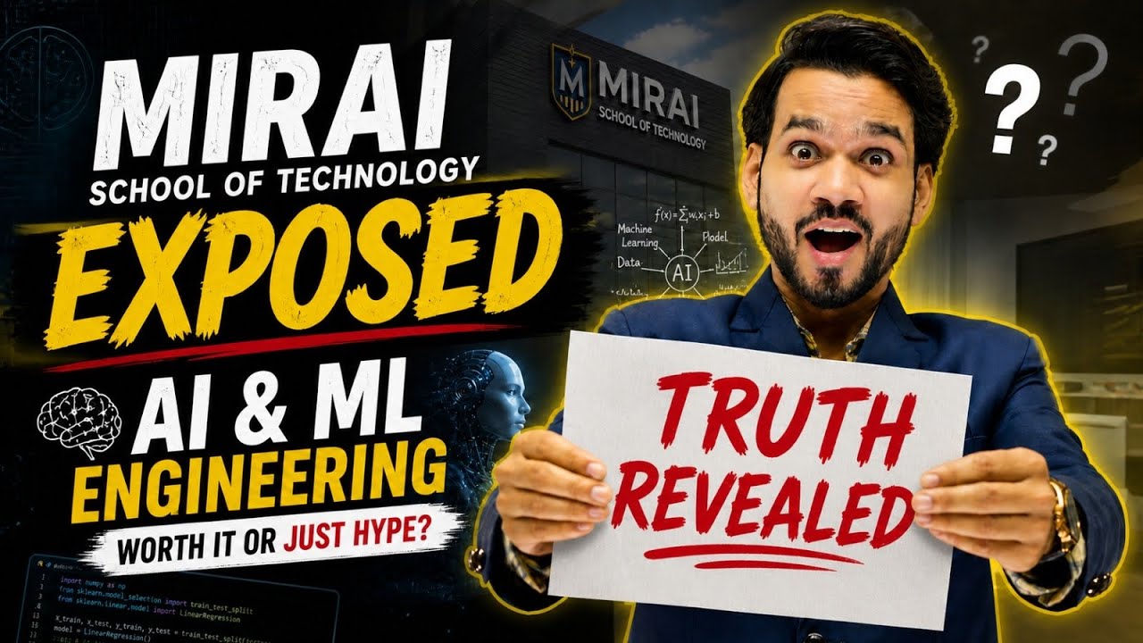 🔥 MIRAI SCHOOL OF TECHNOLOGY EXPOSED / COMPLETE REVIEW