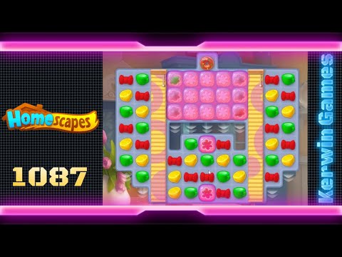 Homescapes Level 1087 - No Boosters