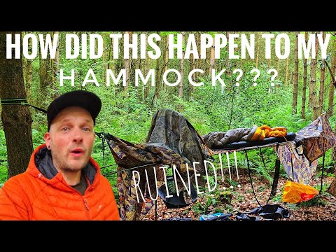 Nightcat flat lay hammock, my first use didn't go to plan!!!