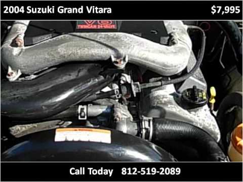 Thumbnail for 2004 Suzuki Grand Vitara Used Cars Seymour IN by Suzuki e Vitara, Suzuki, Car