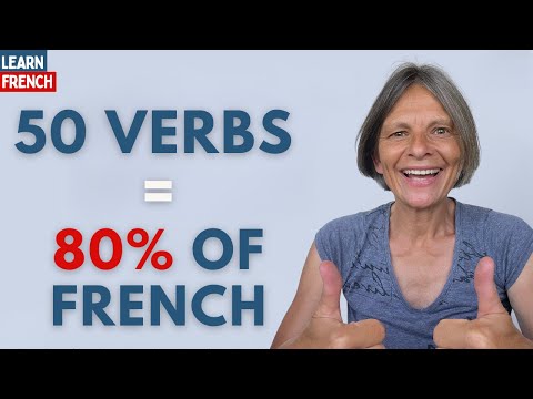 50 ESSENTIAL french verbs to master 80% of everyday conversations