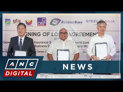 GSIS, banks ink loans for SteelAsia ANC