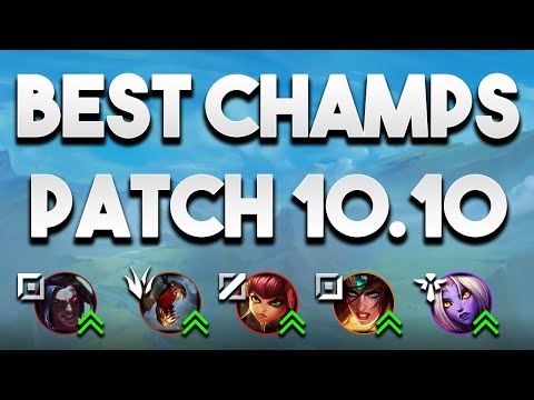 Best Champions Patch 10.10 For All Roles | LoL Tier List 10.10