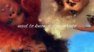 need to know x desperado doja cat rihanna tiktok remix audio