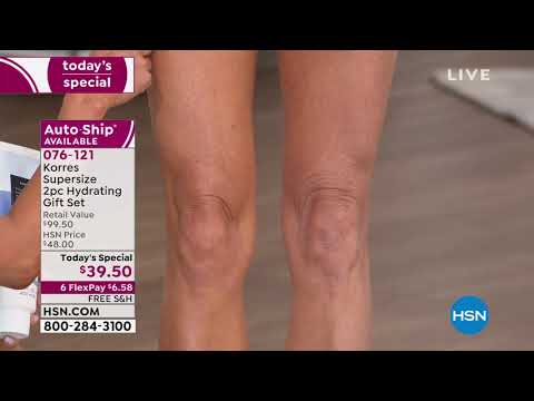 Korres Mediterranean Vanilla Supersize 2piece Gift Set