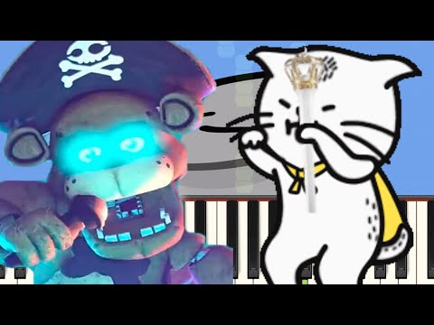 FNAF Looking for a pirate treasure in 4K - Five Nights at Freddy's + Fairy Kitten