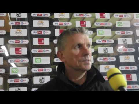 Post Match: Askey reacts to Barrow home defeat