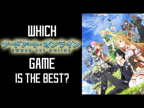 Which Sword Art Online Game Should You Get First?