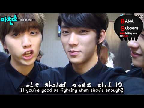 [ENG SUB] 140128 B1A4   Music Bank Backstage
