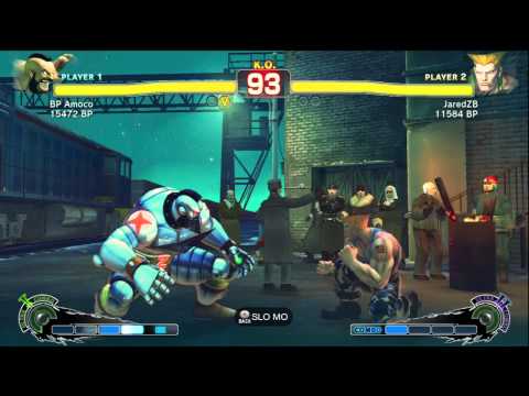 Ranked Match JaredZB (Guile) Vs. BP Amoco (Zangief) Part 1 of 3.