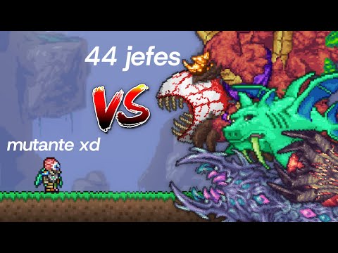 EL MUTANTE VS TODOS los JEFES de Terraria + Calamity mod
