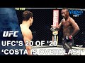 Adesanya vs. Costa (UFC's 20 of '20 #13)