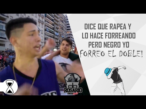 LAS MEJORES RIMAS DE ROSARIO UNDERFREE! (FECHA 9) Batallas callejeras