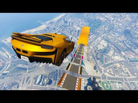 LA MEGA RAMPA MAS RÁPIDA DEL MUNDO! - GTA V ONLINE