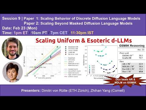 S9 | Scaling Discrete Diffusion Language Models