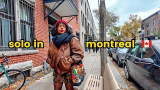 Saying yes to a solo adventure 🇨🇦 | 24 hours wandering & eating in montreal